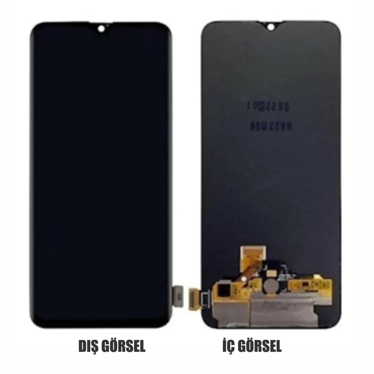 Gemtech Oppo Reno Uyumlu TFT Kalite Lcd+Dokunmatik (Siyah)