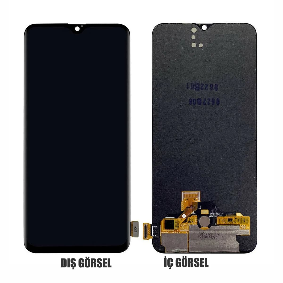 Gemtech Oppo Reno Z Uyumlu Org Lcd+Dokunmatik (Siyah)