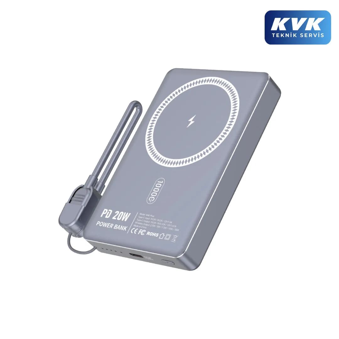 Gemtech Powerbank ve Taşınabilir Şarj Cihazı - 10000 mAh