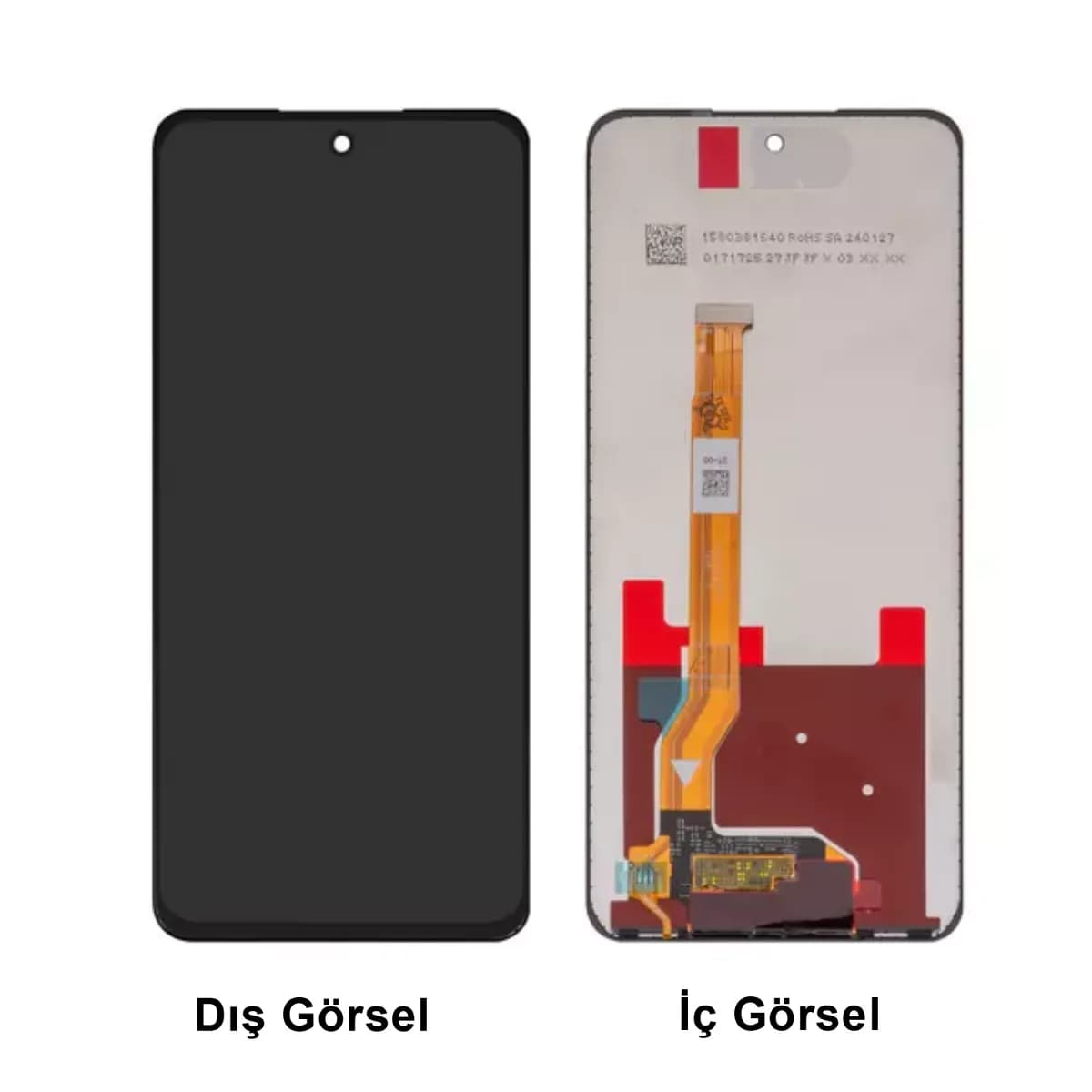 Gemtech Realme C75 Uyumlu Org Lcd+Dokunmatik (Siyah)