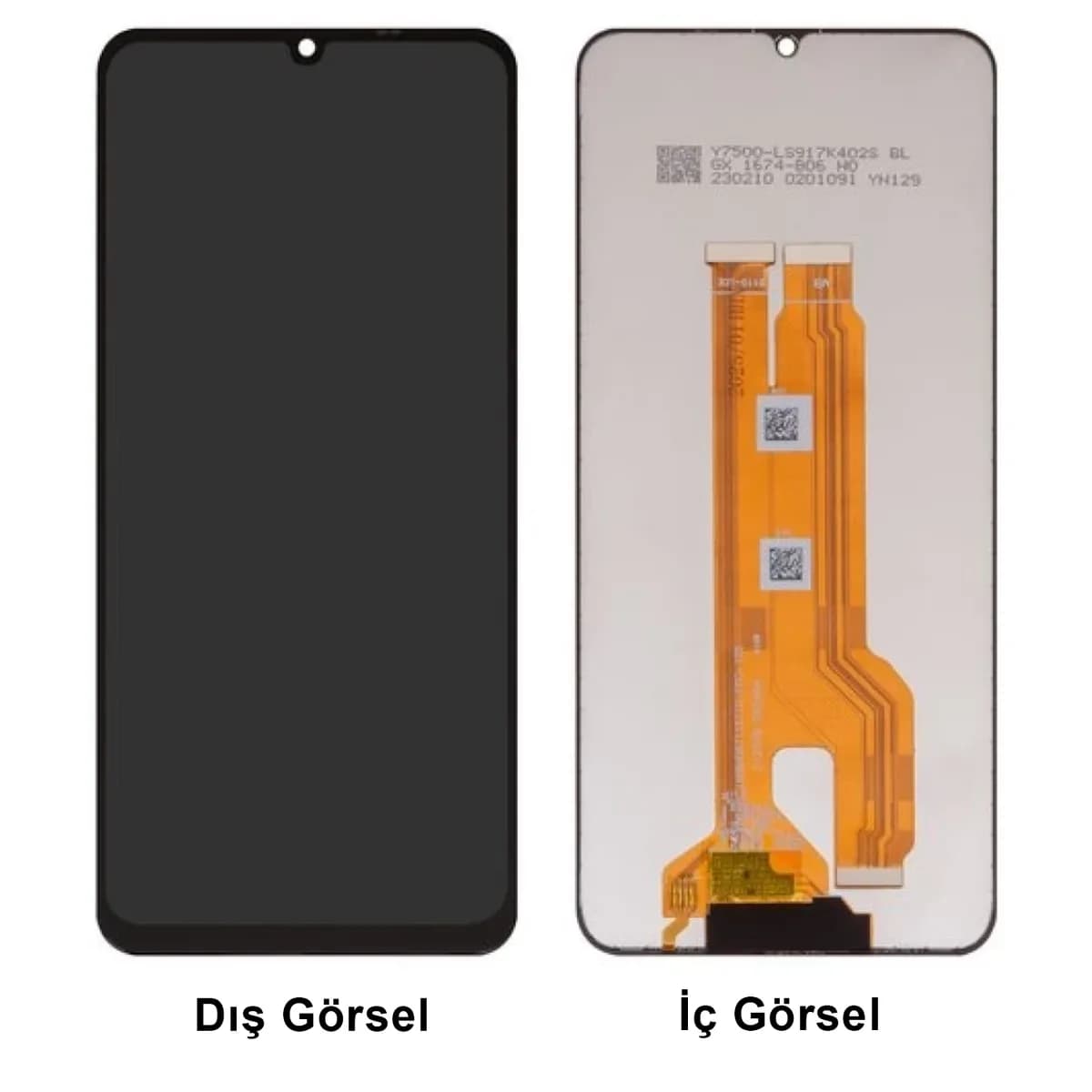 Gemtech Realme Note 60 Uyumlu Org Lcd+Dokunmatik (Siyah)