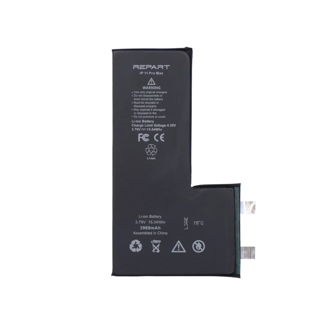 Gemtech Repart Apple iPhone 11 Pro Max Uyumlu 3969 mAh Batarya (Hücre)