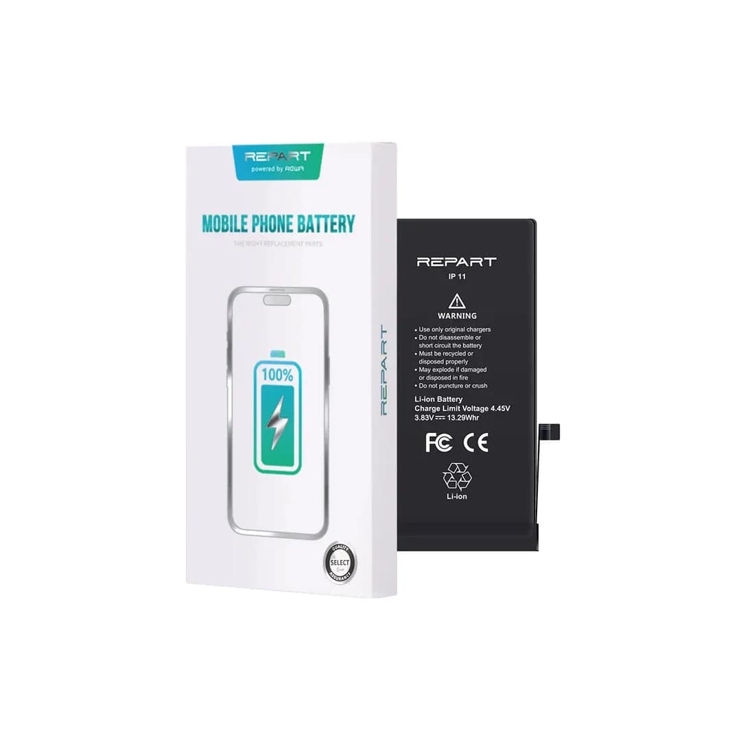 Gemtech Repart Apple iPhone 11 Uyumlu 3470 mAh Güçlendirilmiş Batarya