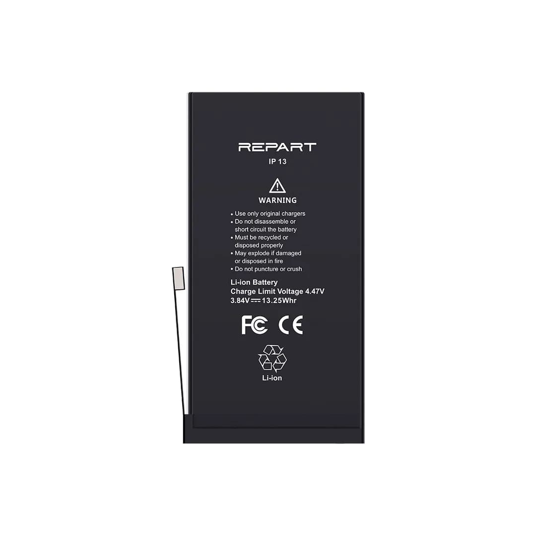 Gemtech Repart Apple iPhone 13 Uyumlu 3450 mAh Güçlendirilmiş Batarya