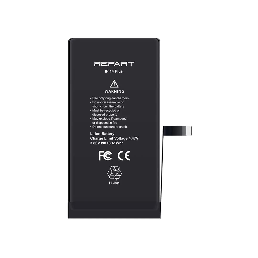Gemtech Repart Apple iPhone 14 Plus Uyumlu 4770 mAh Güçlendirilmiş Batarya