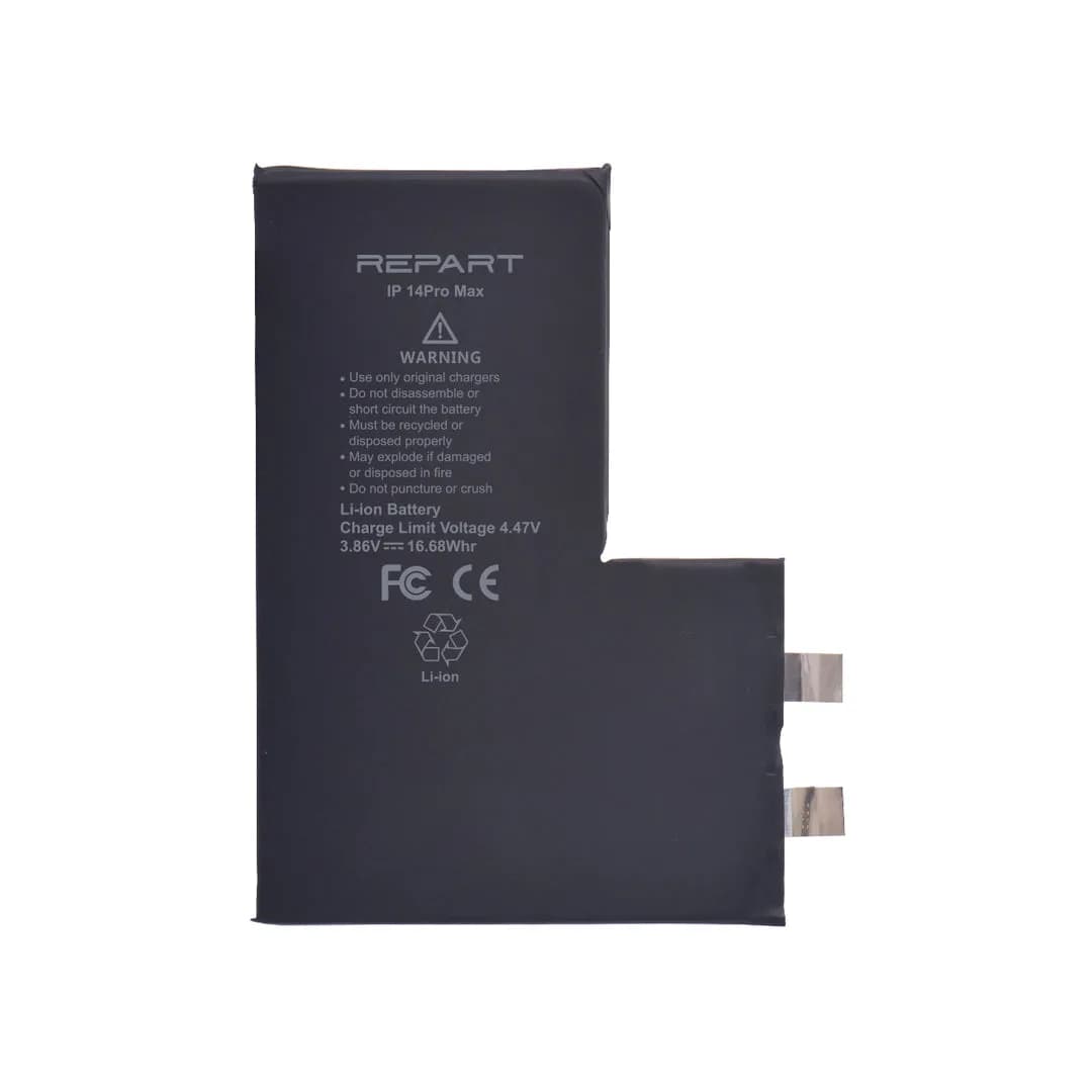 Gemtech Repart Apple iPhone 14 Pro Max Uyumlu 4323 mAh Batarya (Hücre)