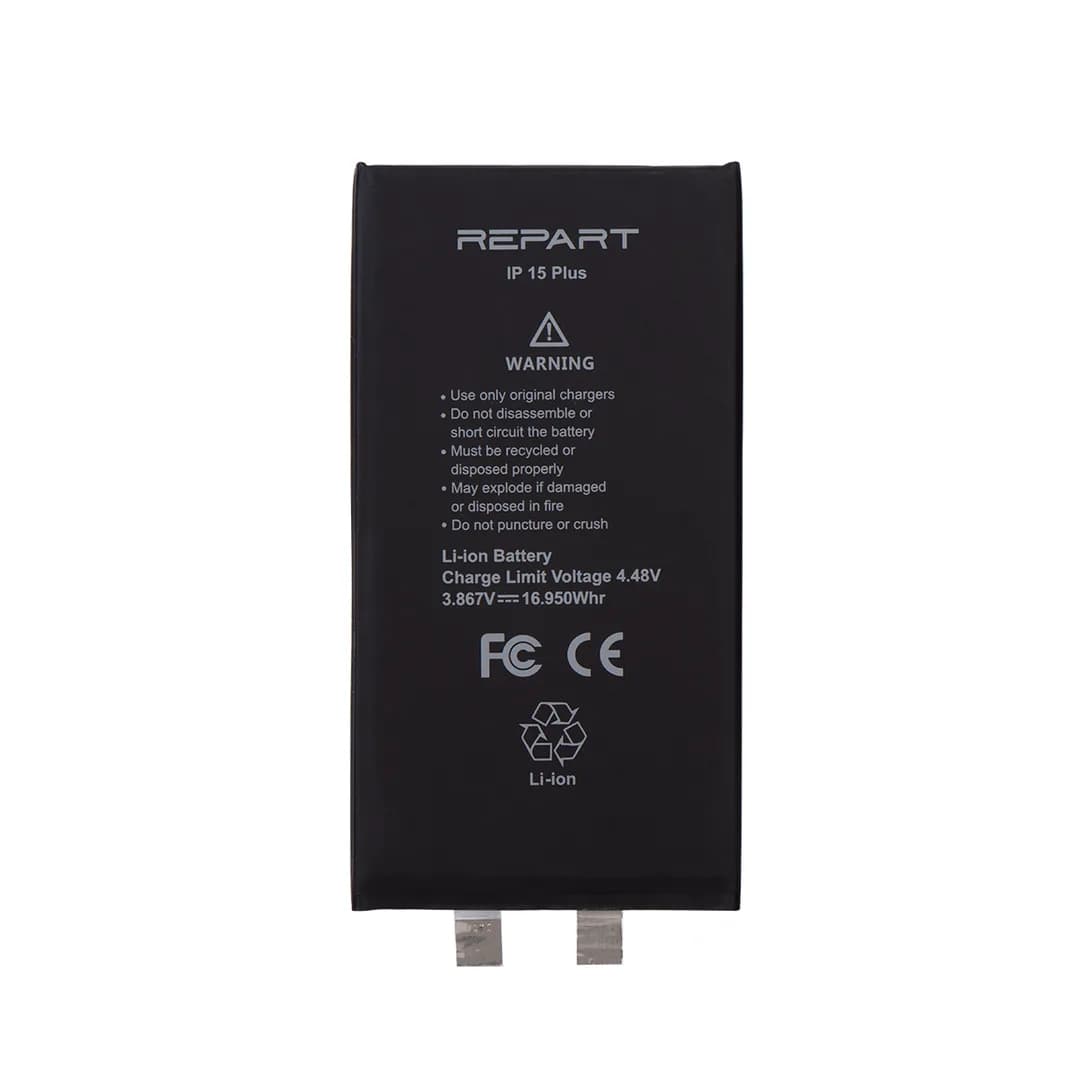 Gemtech Repart Apple iPhone 15 Plus Uyumlu 4383 mAh Batarya (Hücre)