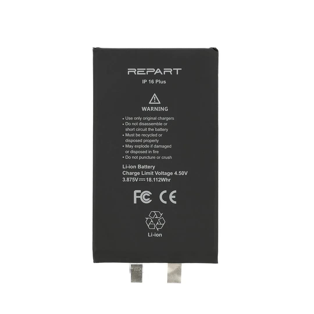 Gemtech Repart Apple iPhone 16 Plus Uyumlu 4674 mAh Batarya (Hücre)