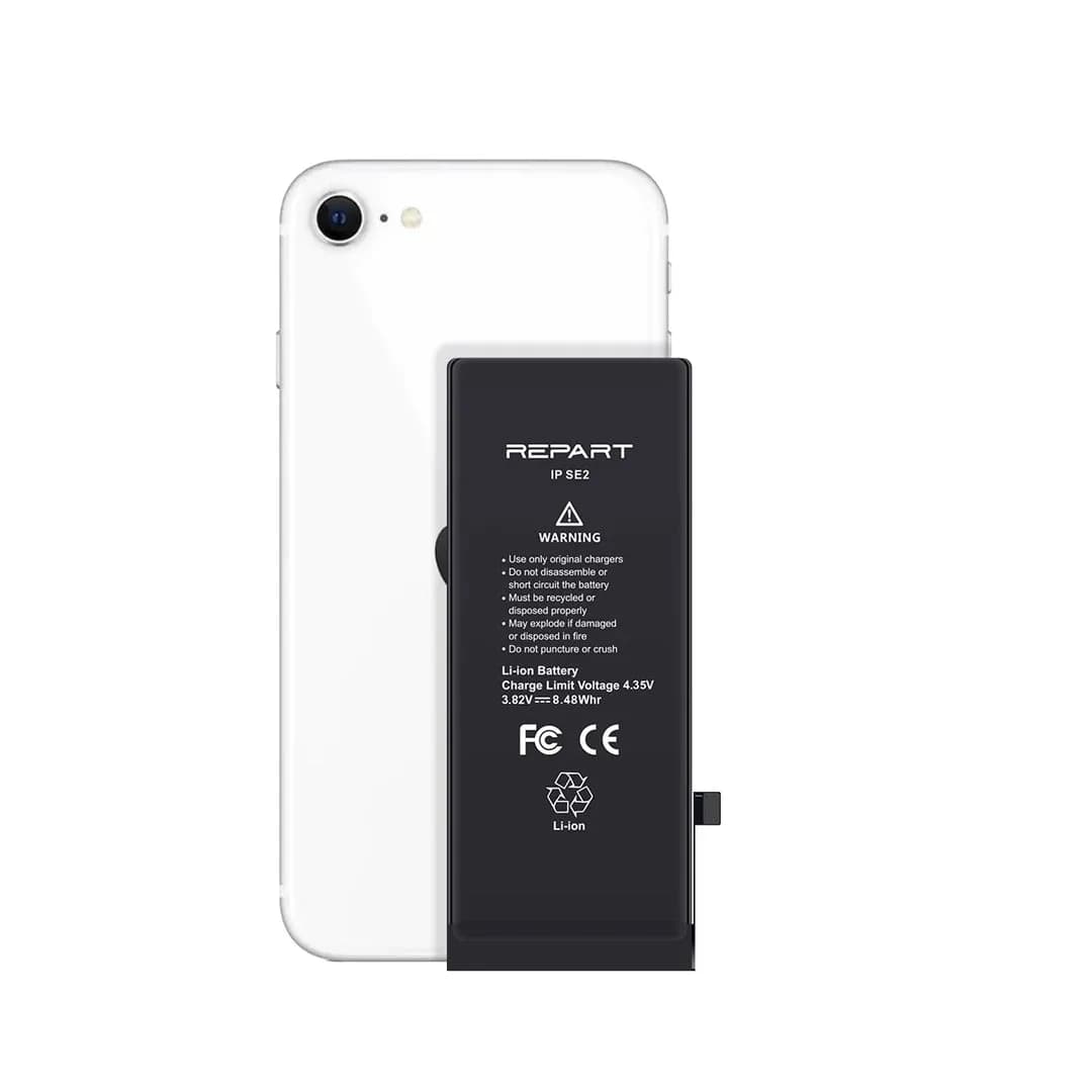 Gemtech Repart Apple iPhone SE 2020 Uyumlu 2220 mAh Güçlendirilmiş Batarya
