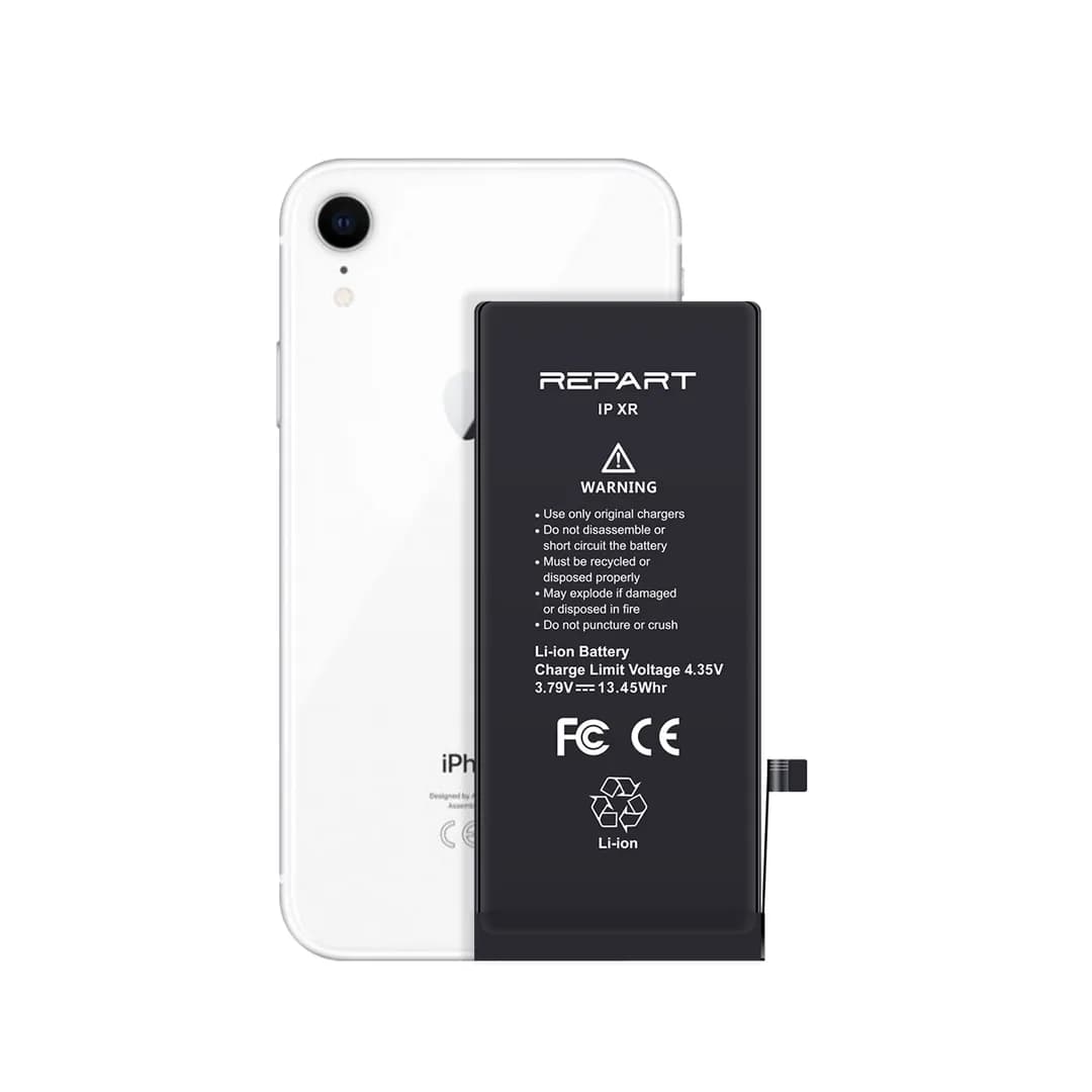 Gemtech Repart Apple iPhone XR Uyumlu 3550 mAh Güçlendirilmiş Batarya