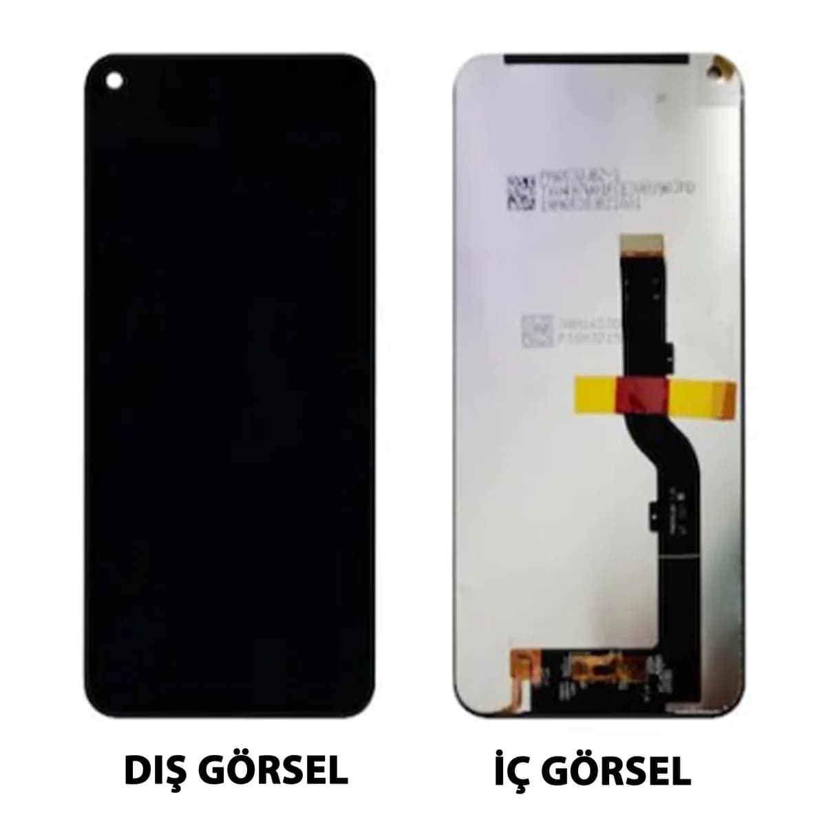 Gemtech Tcl Plex Uyumlu AAA Kalite Lcd+Dokunmatik (Siyah)