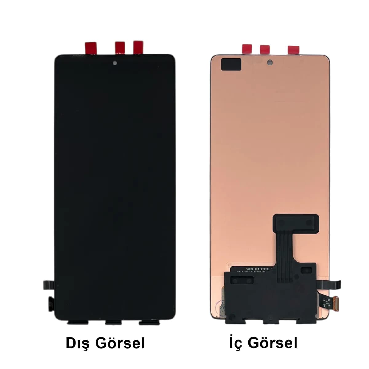Gemtech Tecno Camon 40 Uyumlu Org Lcd+Dokunmatik (Siyah)