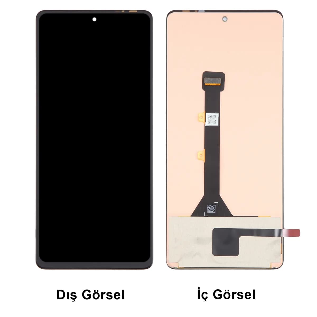 Gemtech Tecno Pova 6 Pro Uyumlu Org Lcd+Dokunmatik (Siyah)