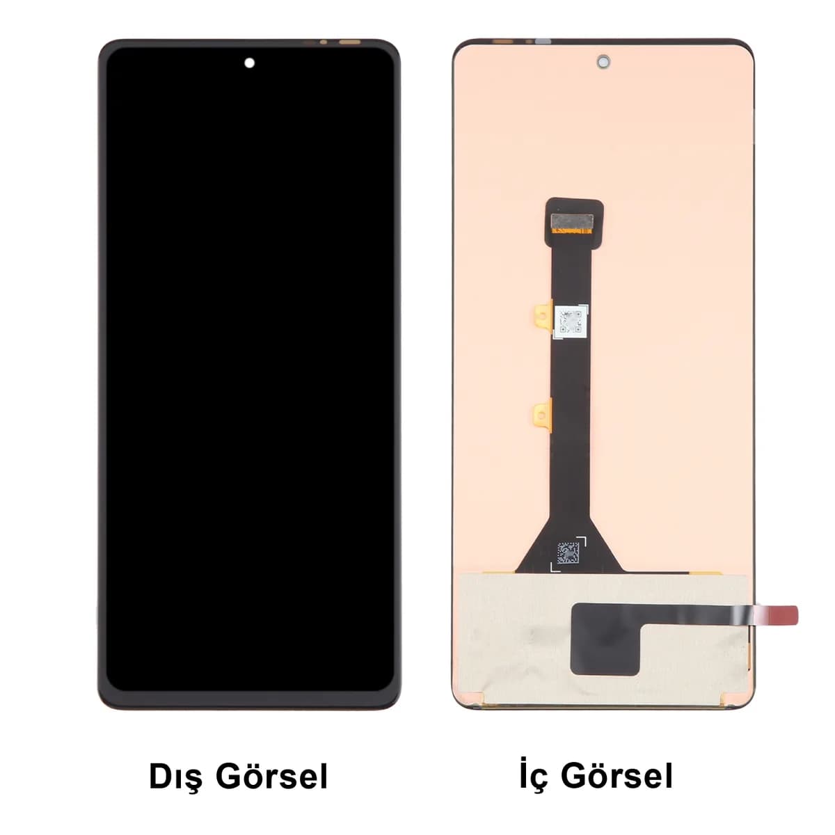Gemtech Tecno Pova 6 Uyumlu Org Lcd+Dokunmatik (Siyah)