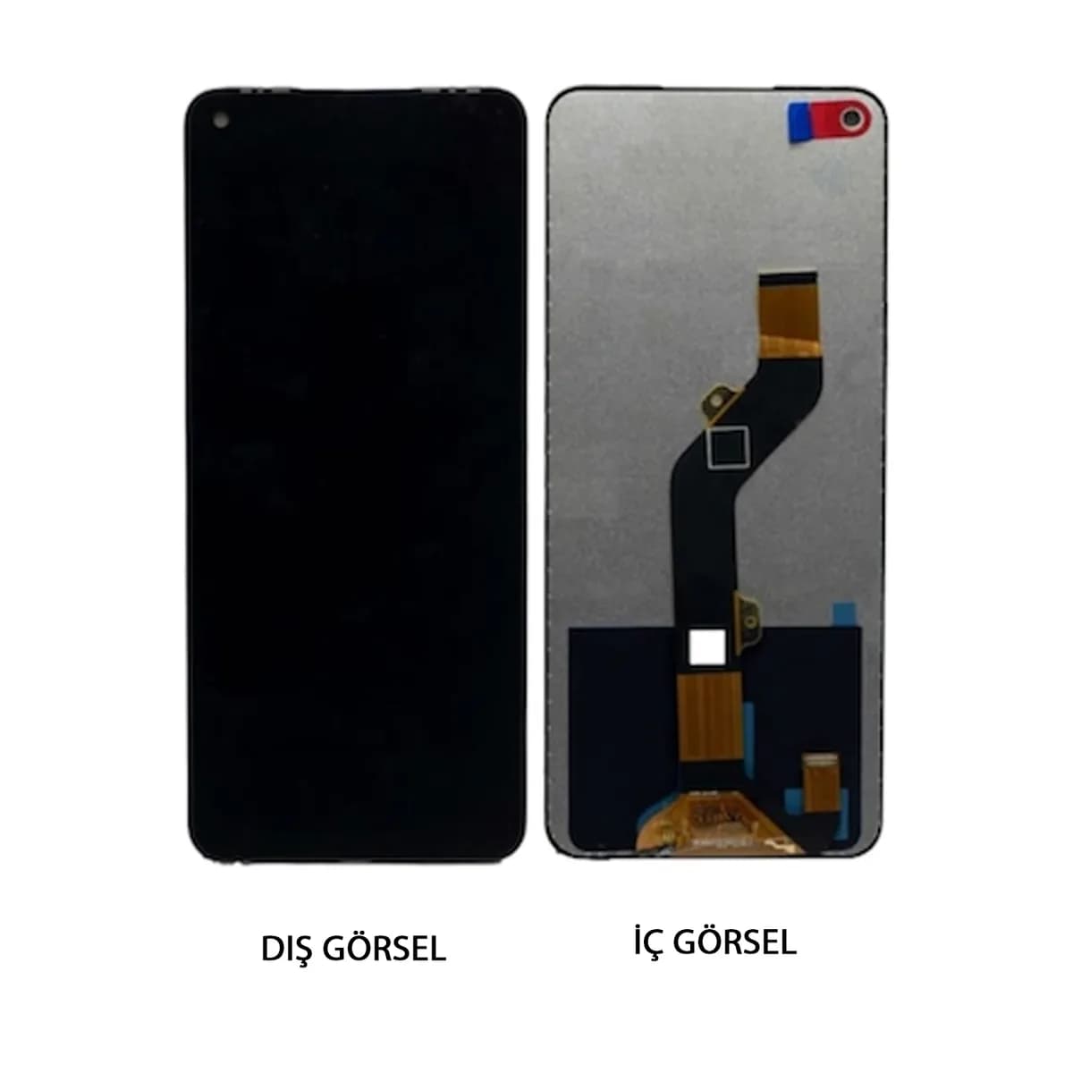 Gemtech Tecno Pova Uyumlu Org Lcd+Dokunmatik (Siyah)