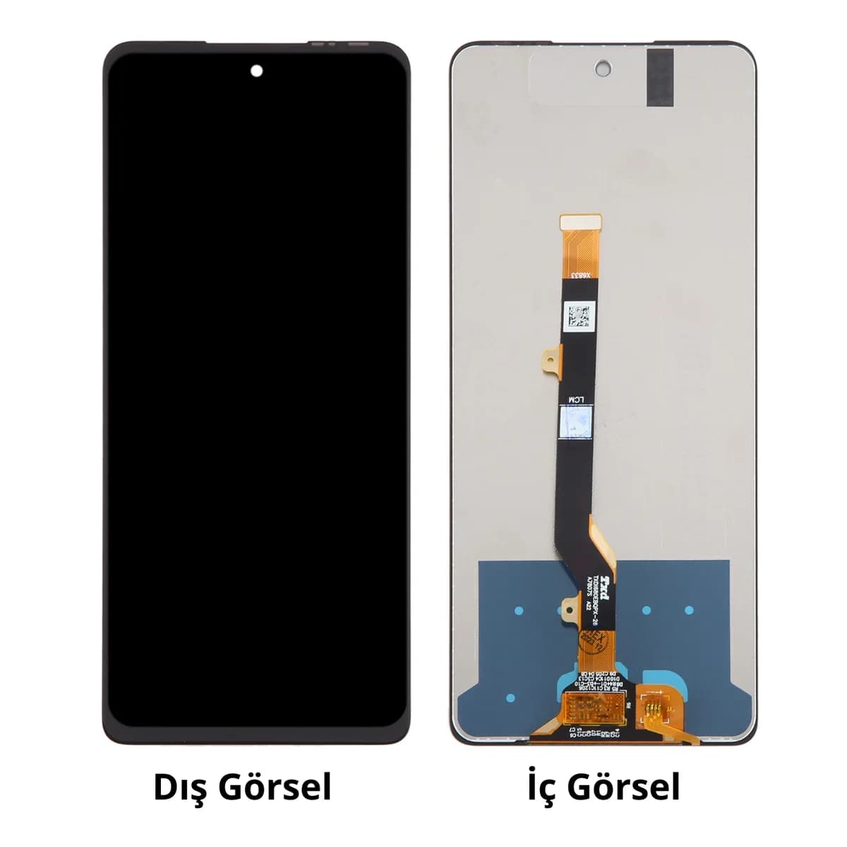 Gemtech Tecno Spark 10 Pro Uyumlu Org Lcd+Dokunmatik (Siyah)