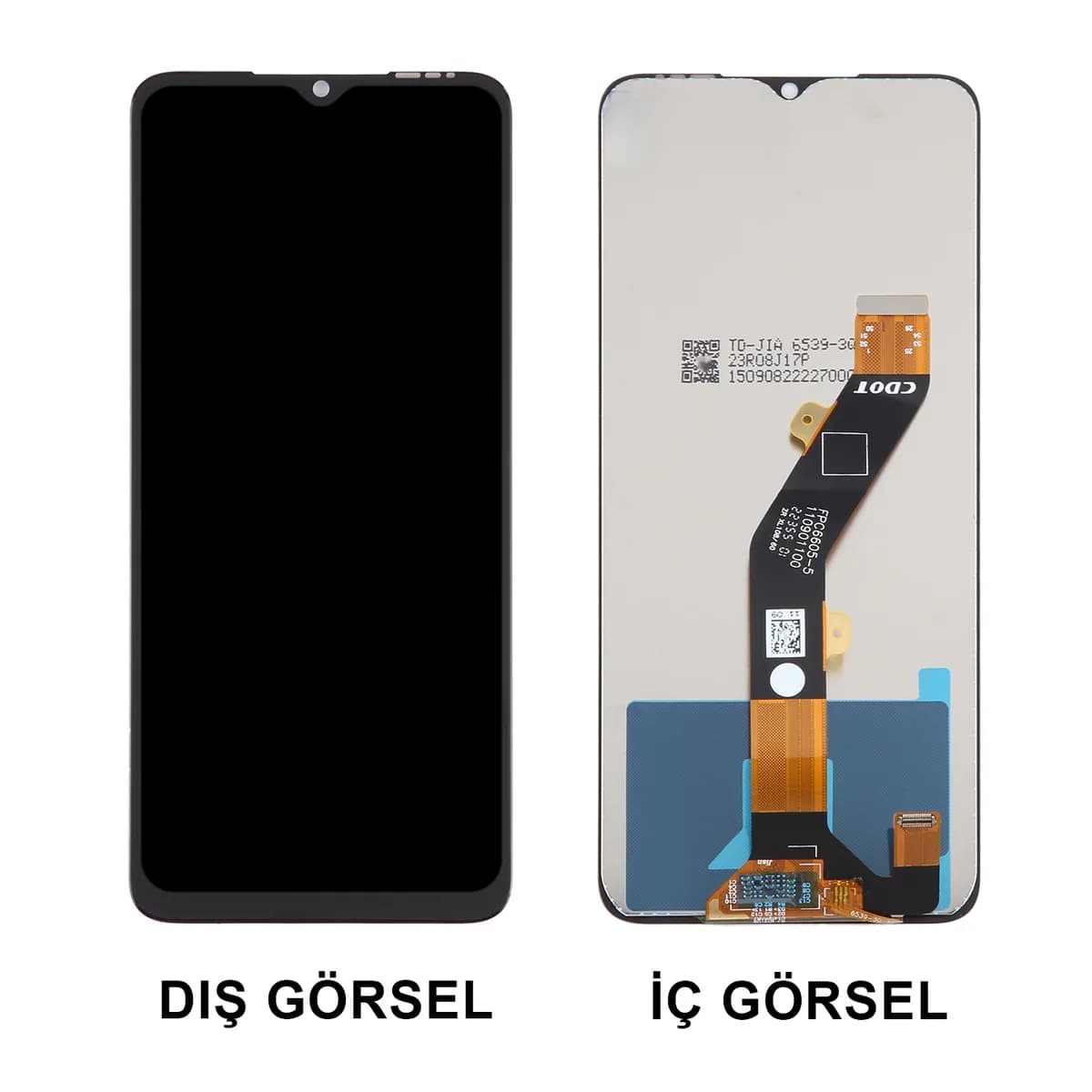 Gemtech Tecno Spark 10C Uyumlu Org Lcd+Dokunmatik (Siyah)
