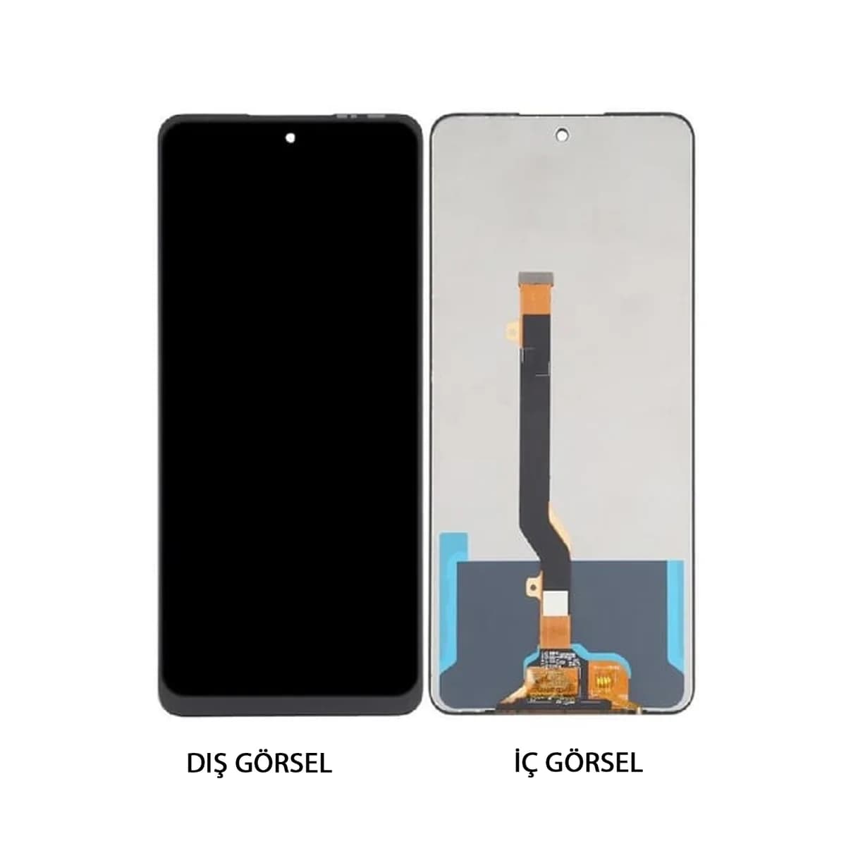Gemtech Tecno Spark 8T Uyumlu Org Lcd+Dokunmatik (Siyah)