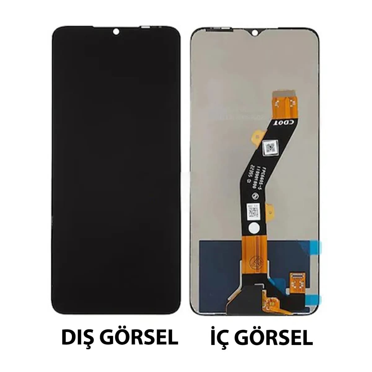Gemtech Tecno Spark Go 2023 Uyumlu Org Lcd+Dokunmatik (Siyah)