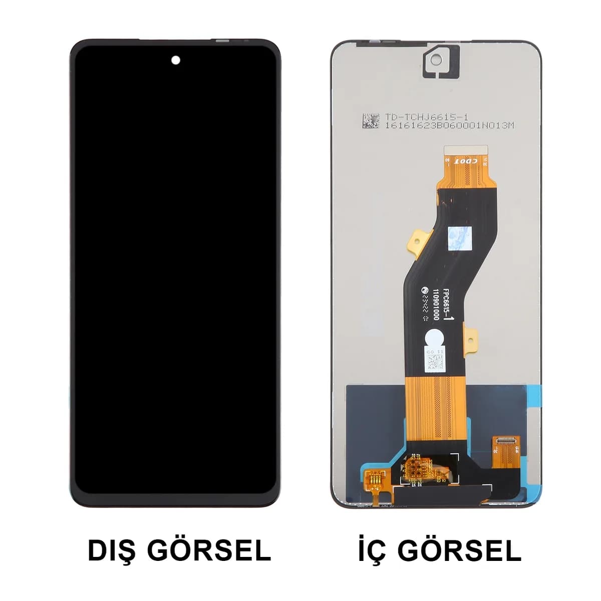 Gemtech Tecno Spark Go 2024 Uyumlu Org Lcd+Dokunmatik (Siyah)