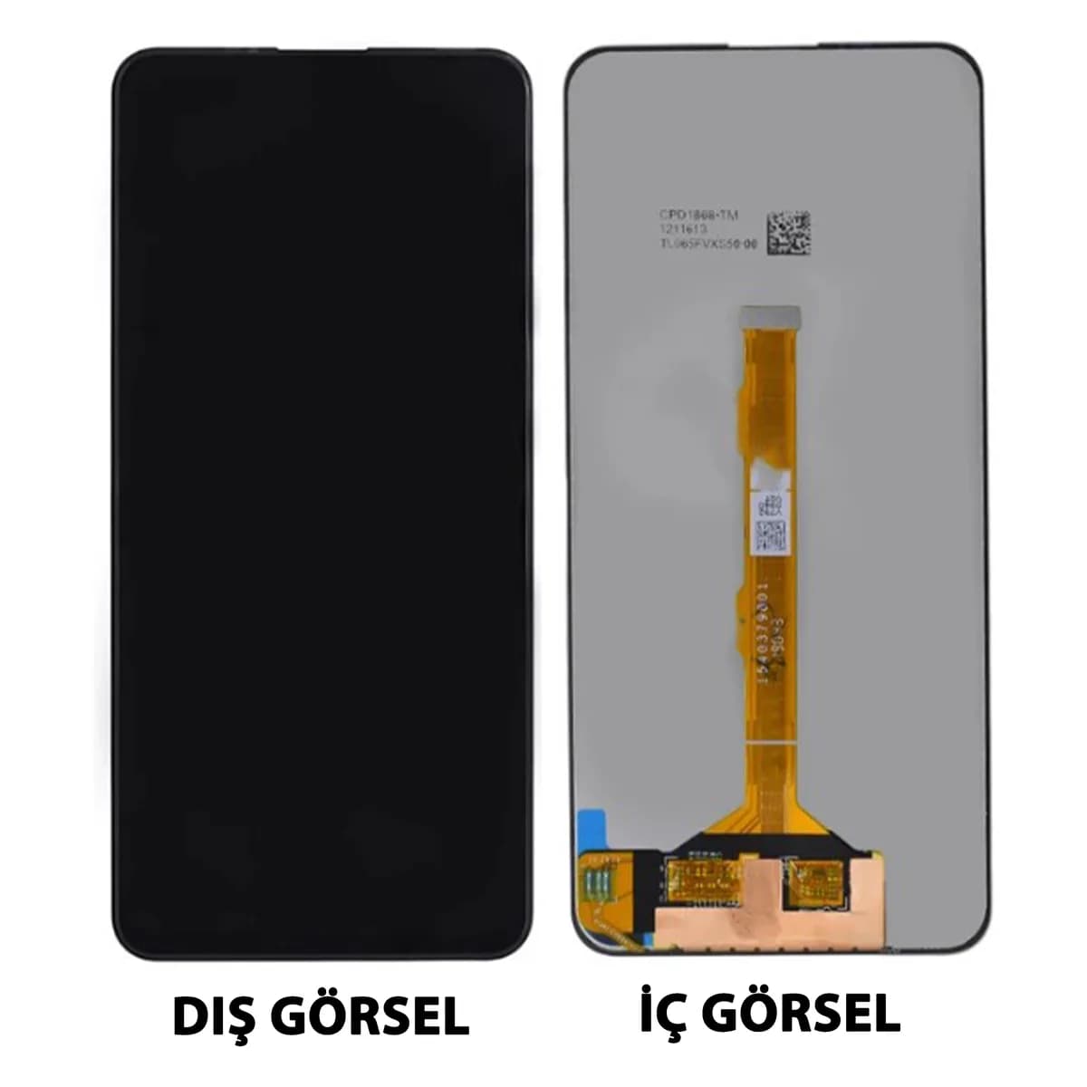 Gemtech Vivo V15 Uyumlu Org Lcd+Dokunmatik (Siyah)