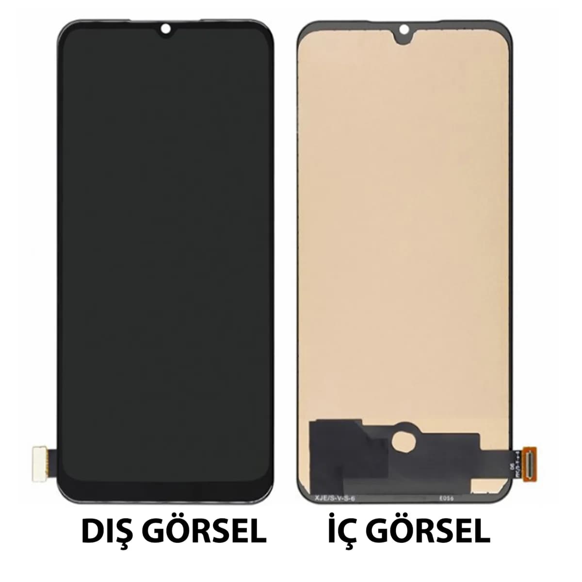 Gemtech Vivo Y21E Uyumlu Org Lcd+Dokunmatik (Siyah)