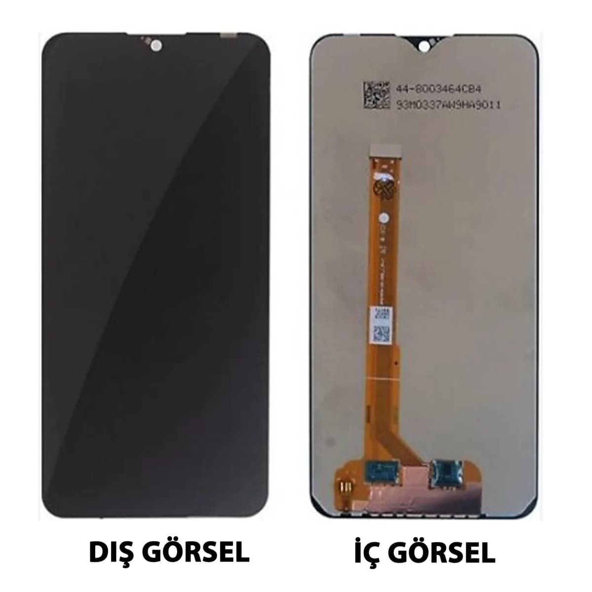 Gemtech Vivo Y91 Uyumlu Org Lcd+Dokunmatik (Siyah)