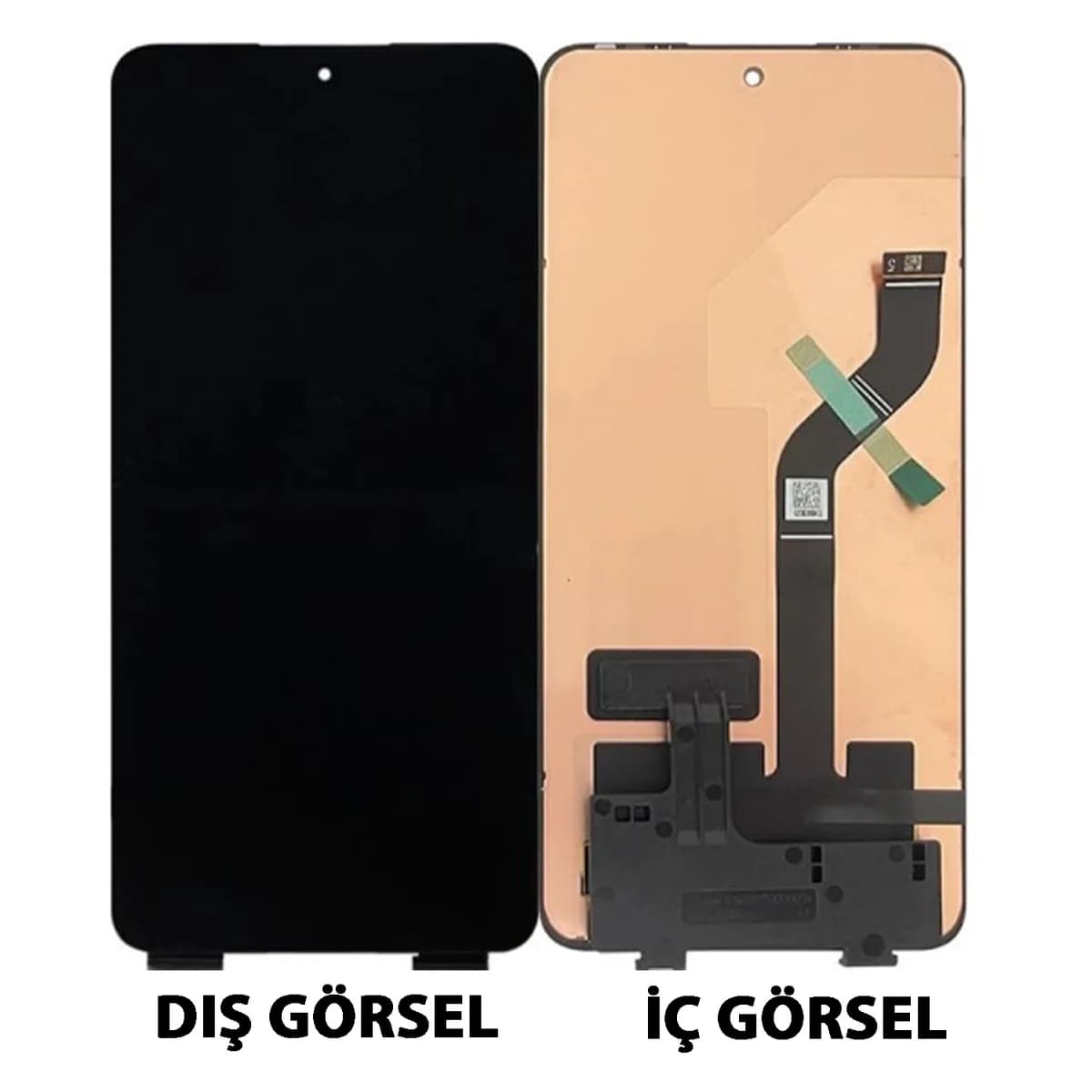 Gemtech Xiaomi Mi 12 Lite Uyumlu Org Lcd+Dokunmatik (Siyah)