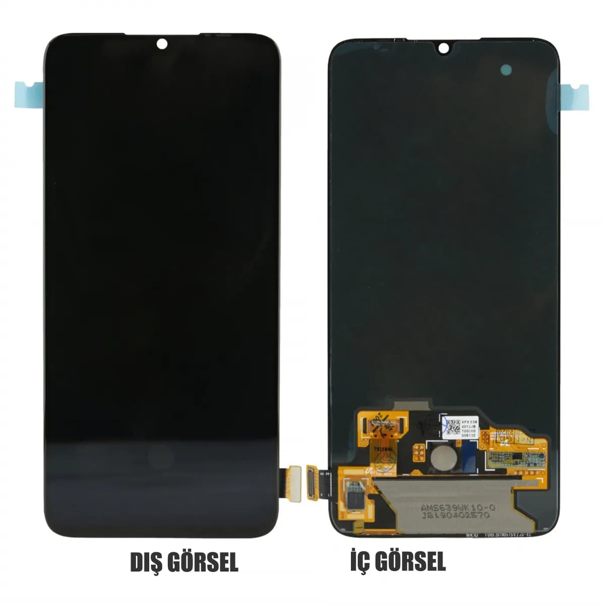 Gemtech Xiaomi Mi 9 Lite Uyumlu Oled Lcd+Dokunmatik (Siyah)