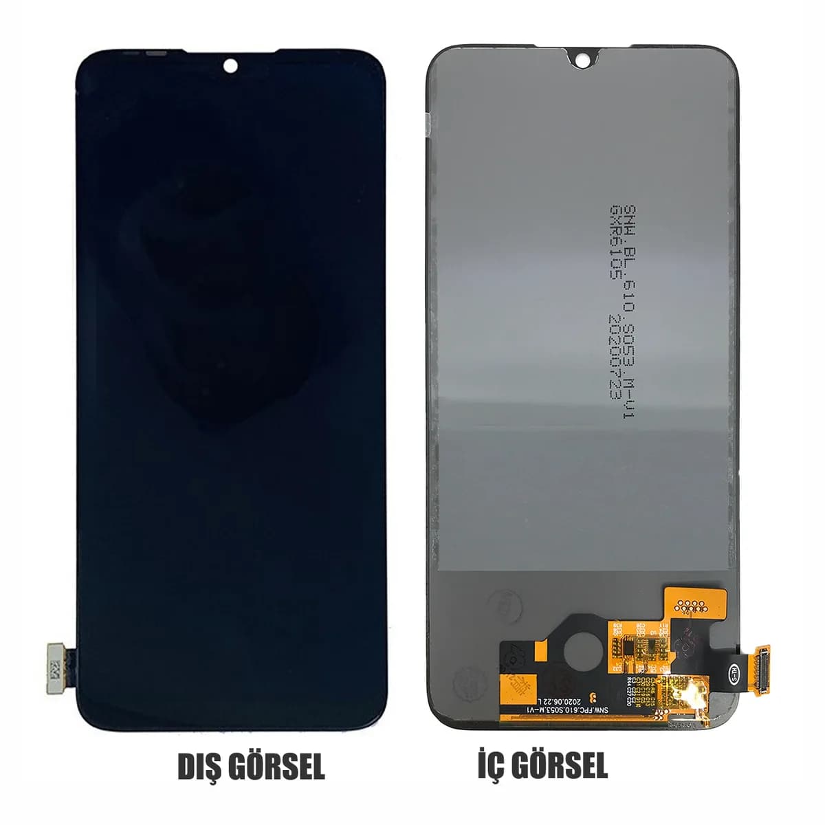 Gemtech Xiaomi Mi A3 Uyumlu Oled Lcd+Dokunmatik (Siyah)