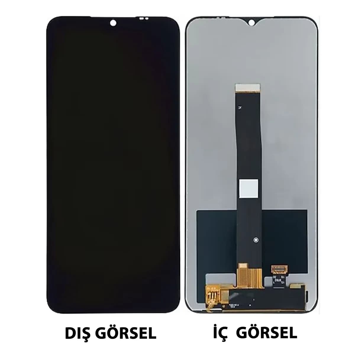 Gemtech Xiaomi Redmi 10A Uyumlu Org Lcd+Dokunmatik (Siyah)
