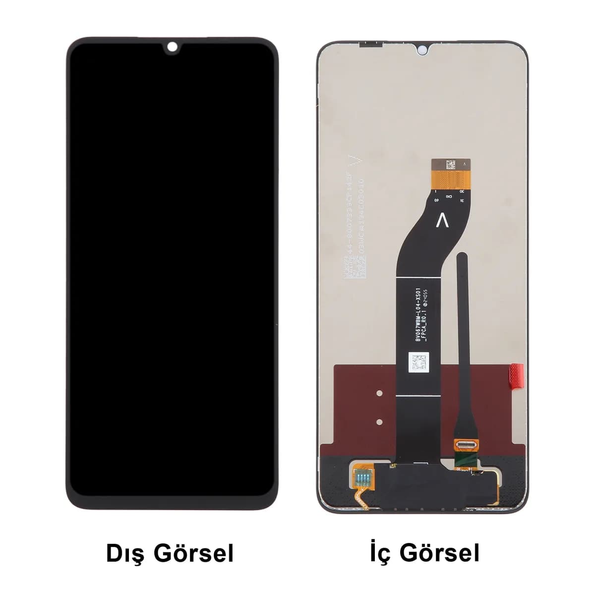 Gemtech Xiaomi Redmi 13C Uyumlu Org Lcd+Dokunmatik (Siyah)