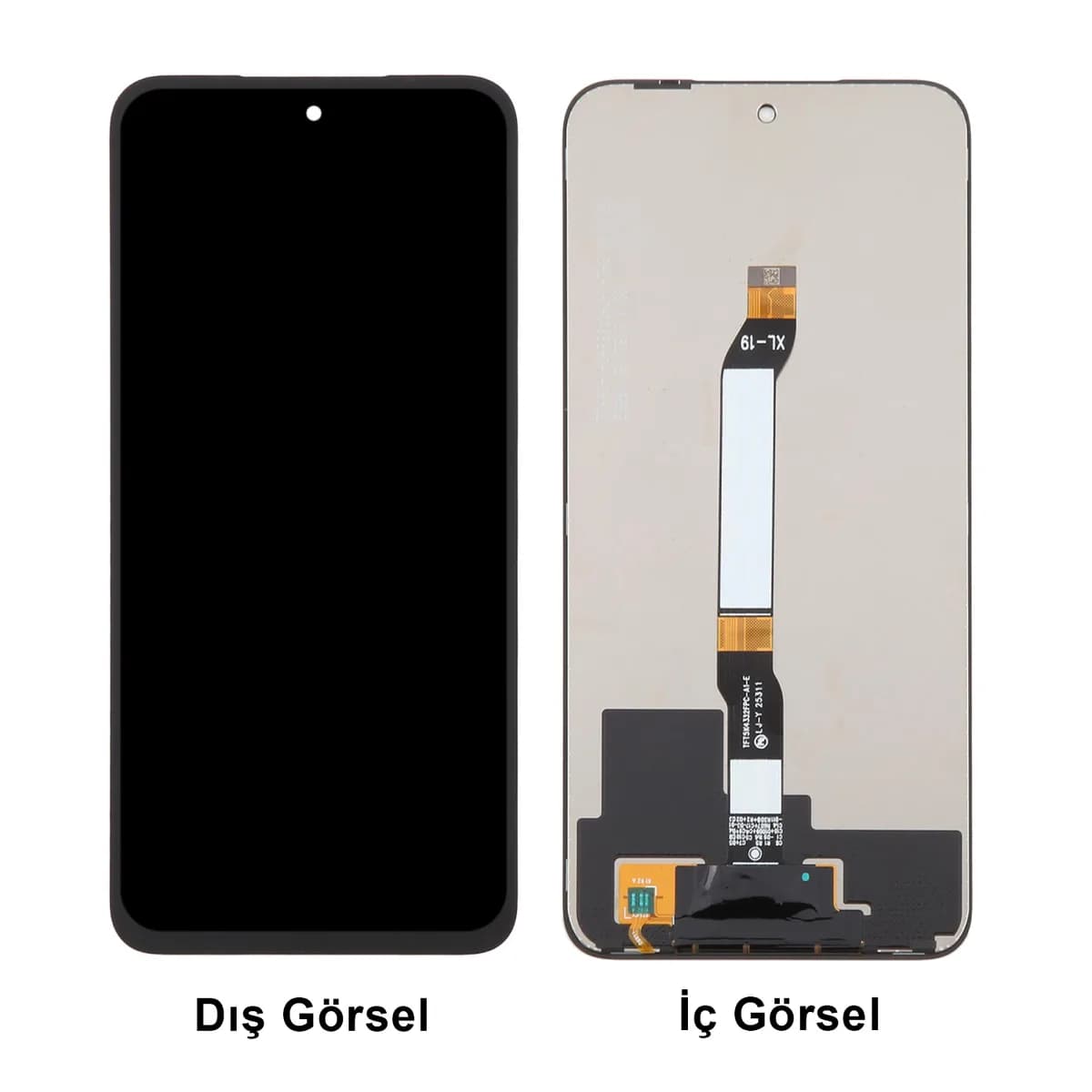 Gemtech Xiaomi Redmi 15 Uyumlu Org Lcd+Dokunmatik (Siyah)