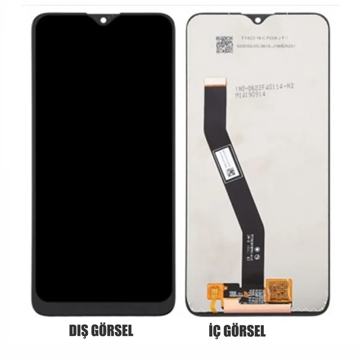 Gemtech Xiaomi Redmi 8A Uyumlu Org Lcd+Dokunmatik (Siyah)
