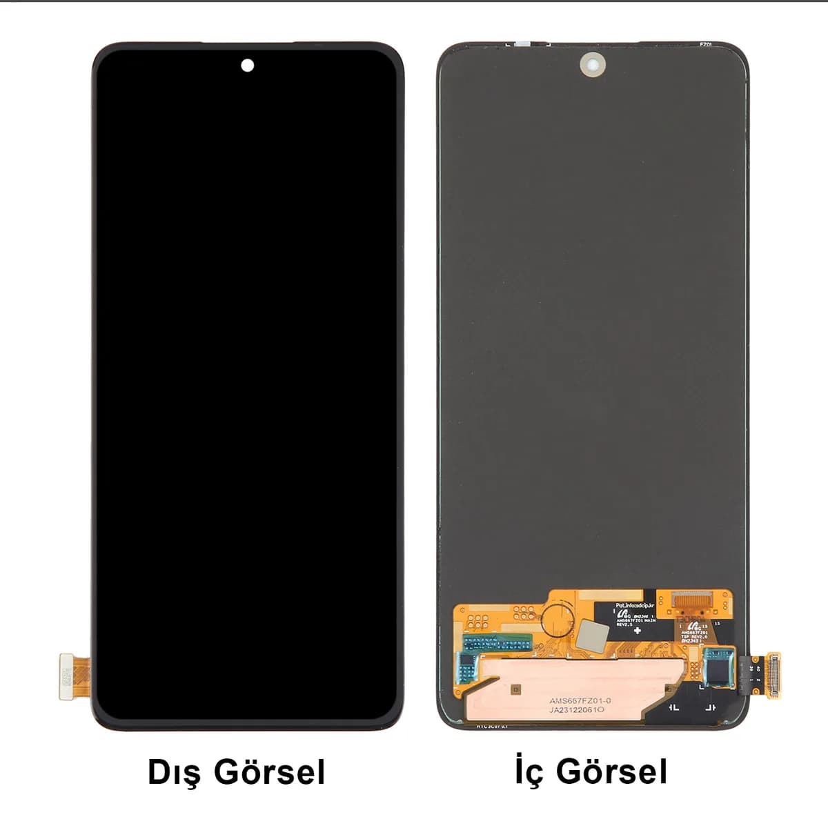 Gemtech Xiaomi Redmi Note 13 4G Uyumlu Oled Lcd+Dokunmatik (Siyah)