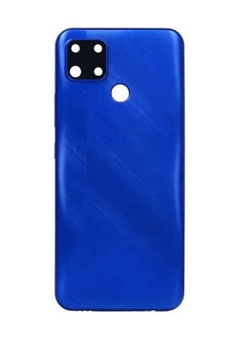 GemTech Realme Uyumlu C25 Kasa Kapak Mavi
