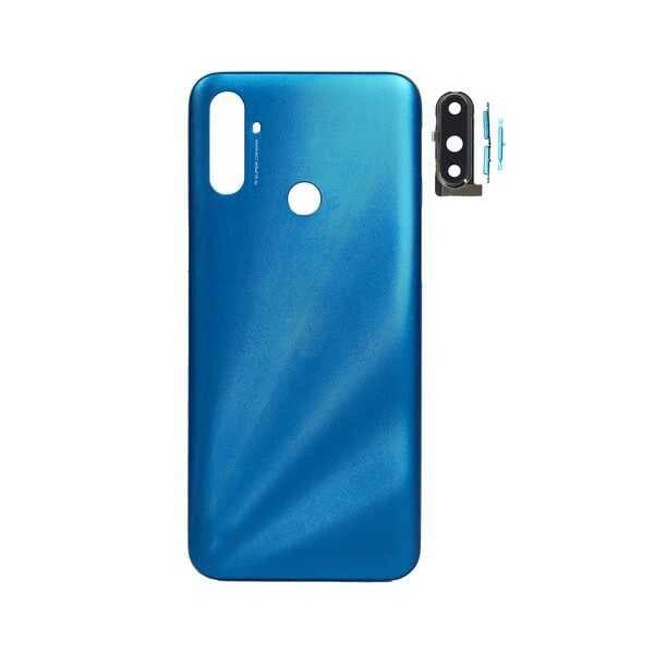 GemTech Realme Uyumlu C3 Arka Kapak Mavi