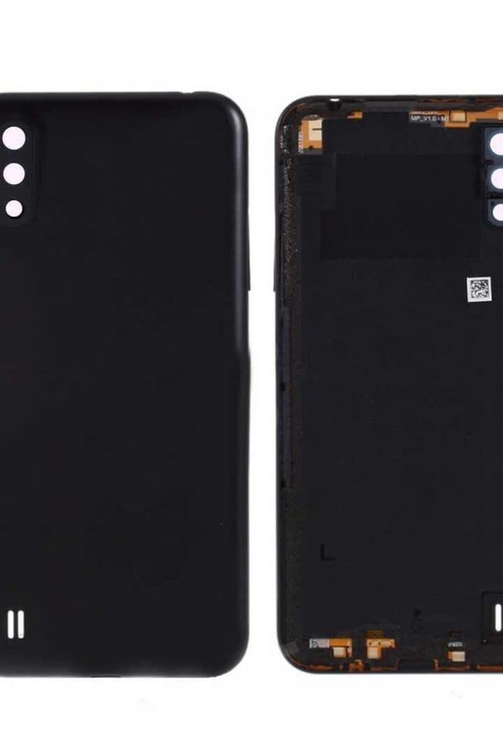 GemTech Samsung Uyumlu Galaxy A01 A015 Kasa Kapak Siyah Çıtasız