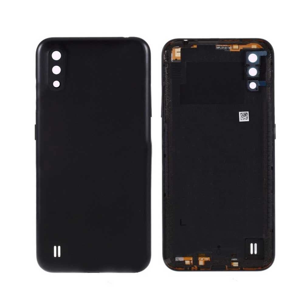 GemTech Samsung Uyumlu Galaxy A01 A015 Kasa Kapak Siyah Çıtasız
