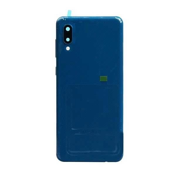 GemTech Samsung Uyumlu Galaxy A02 A022 Kasa Kapak Mavi Çıtasız