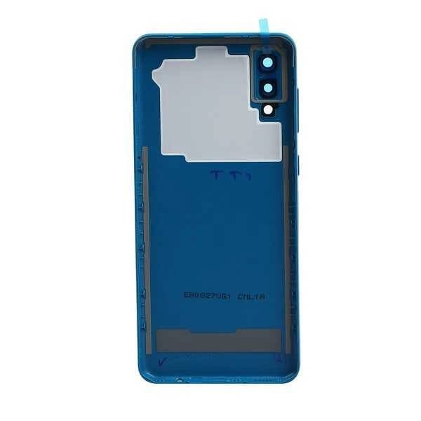 GemTech Samsung Uyumlu Galaxy A02 A022 Kasa Kapak Mavi Çıtasız