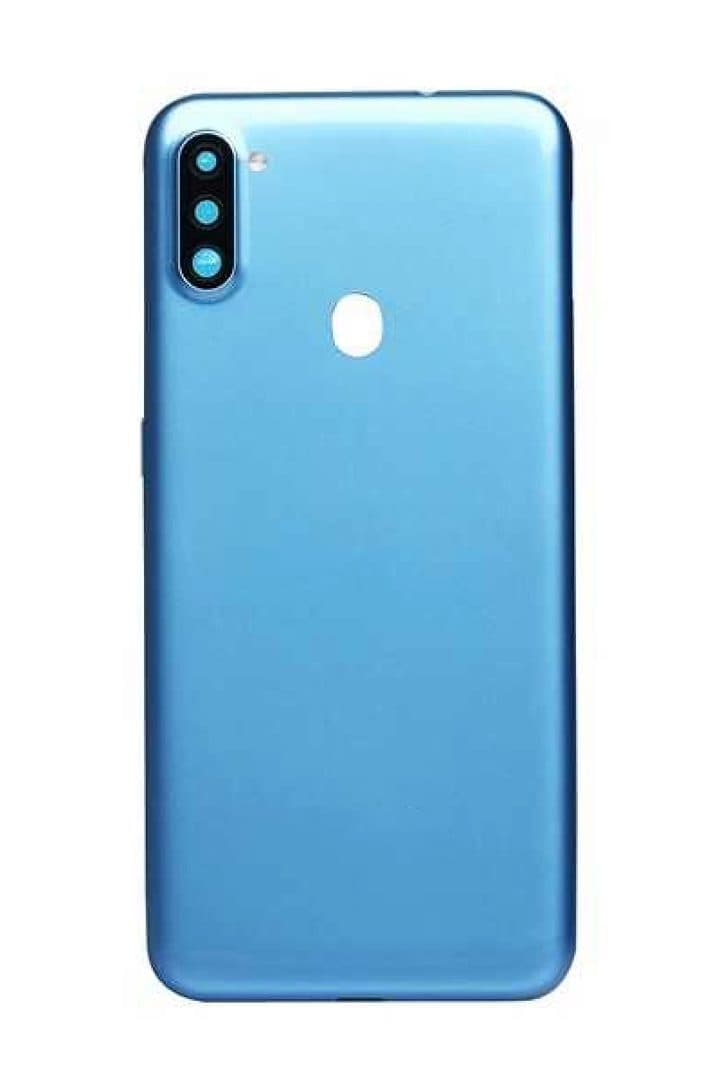 GemTech Samsung Uyumlu Galaxy A11 A115 Kasa Kapak Mavi Çıtasız