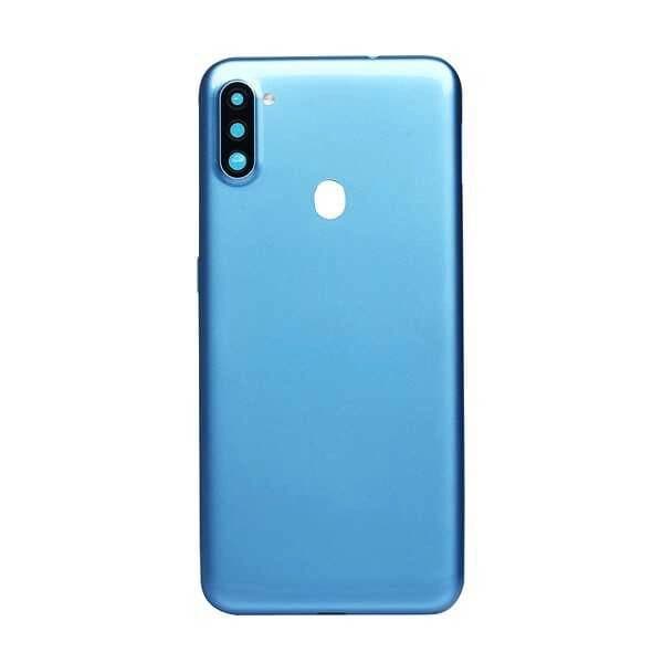 GemTech Samsung Uyumlu Galaxy A11 A115 Kasa Kapak Mavi Çıtasız