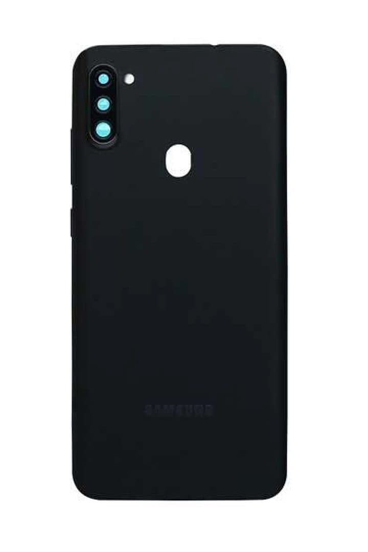 GemTech Samsung Uyumlu Galaxy A11 A115 Kasa Kapak Siyah Çıtasız