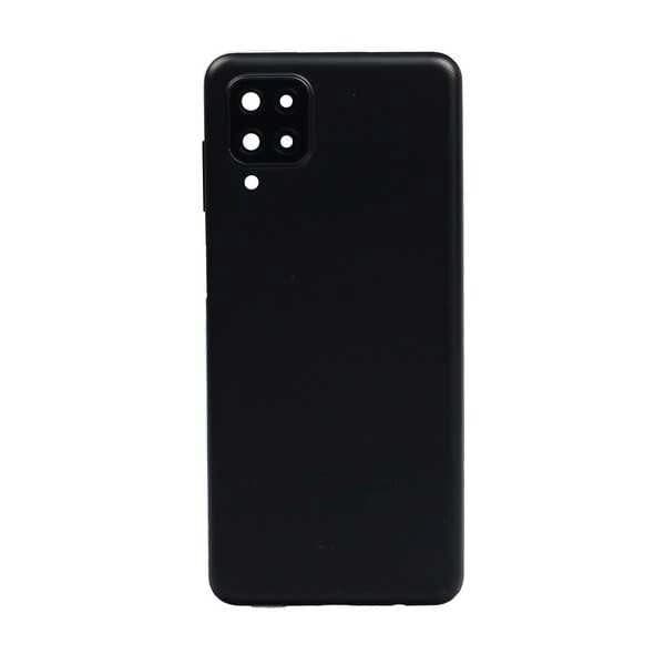 GemTech Samsung Uyumlu Galaxy A12 A125 Kasa Kapak Siyah Çıtasız