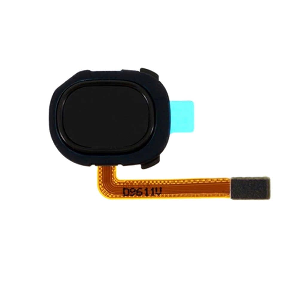 GemTech Samsung Uyumlu Galaxy A20 A205 Home Parmak Okuyucu Filmi Flex Siyah