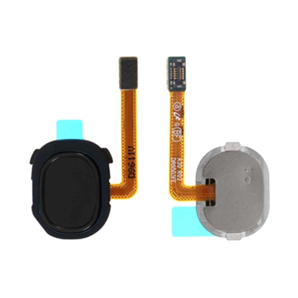 GemTech Samsung Uyumlu Galaxy A20 A205 Home Parmak Okuyucu Filmi Flex Siyah