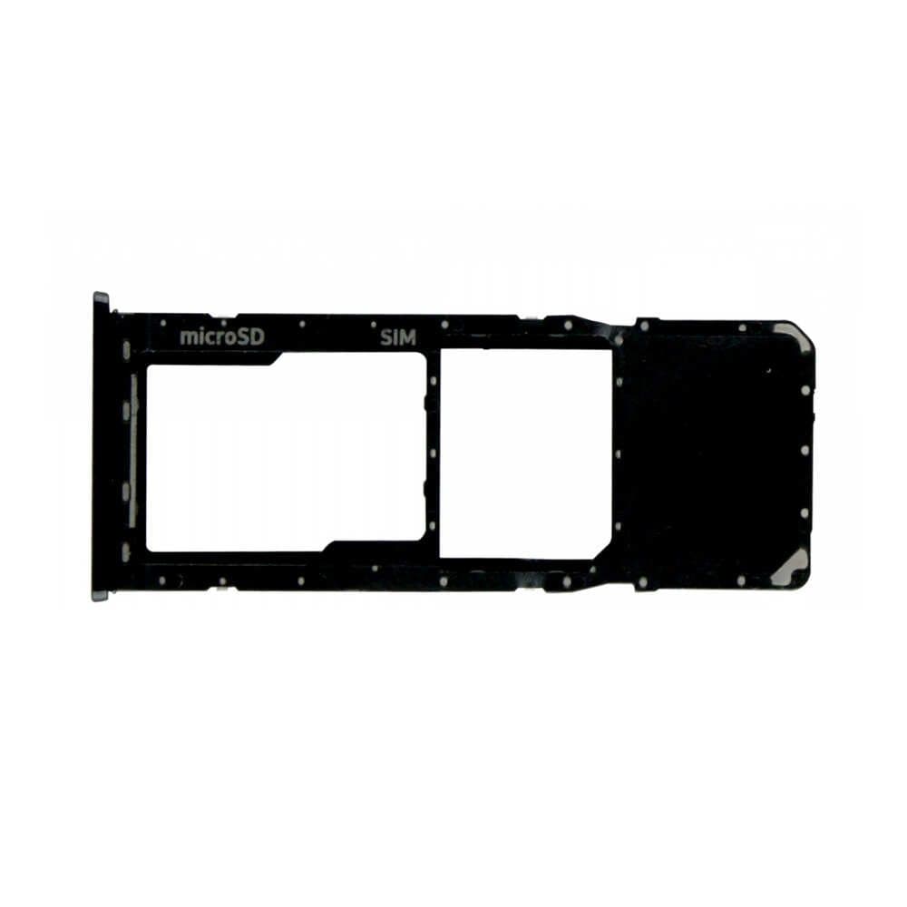 GemTech Samsung Uyumlu Galaxy A20 A205 Sim Kart Tepsisi Siyah