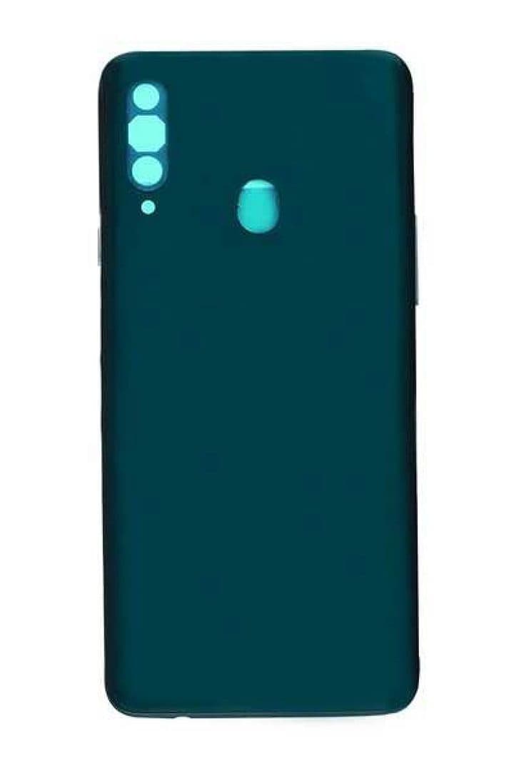 GemTech Samsung Uyumlu Galaxy A20s A207 Kasa Kapak Yeşil Çıtasız