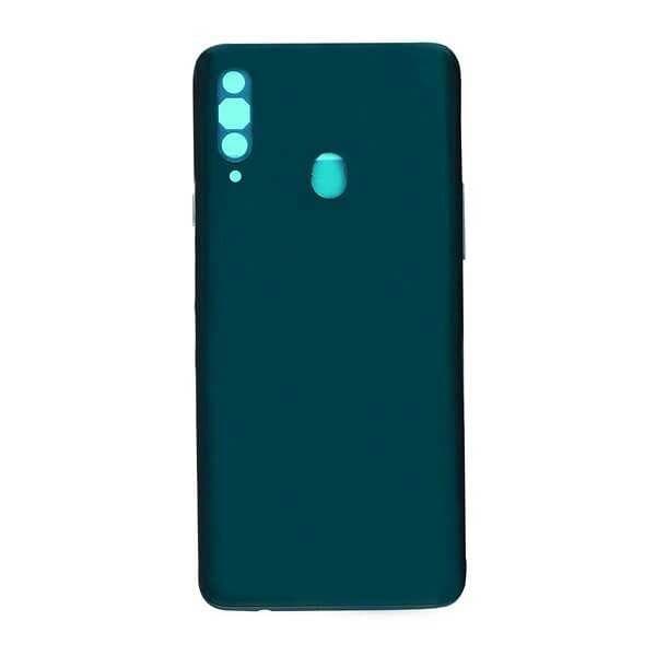 GemTech Samsung Uyumlu Galaxy A20s A207 Kasa Kapak Yeşil Çıtasız